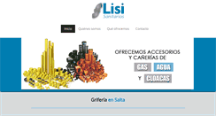 Desktop Screenshot of lisisanitarios.com