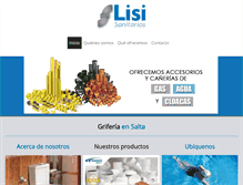 Tablet Screenshot of lisisanitarios.com